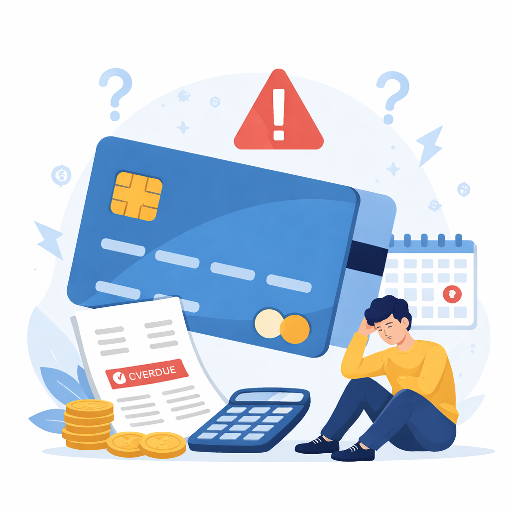 クレジットカード 払えないとどうなる?