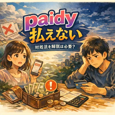 paidy払えない、対処法を解説は必要？