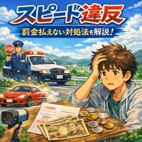 スピード違反 罰金払えない対処法を解説？