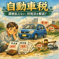 自動車税 滞納払えない、対処法を解説？