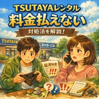 tsutaya レンタル 料金払えない、対処法を解説？