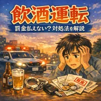 飲酒運転 罰金払えない？対処法を解説