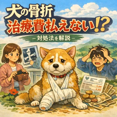 犬 骨折 治療費払えない、対処法を解説？