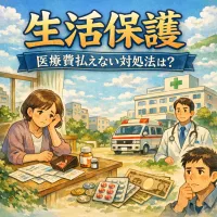 生活保護 医療費払えない対処法は？