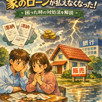 家のローンが払えなくなった！困った時の対処法を解説？