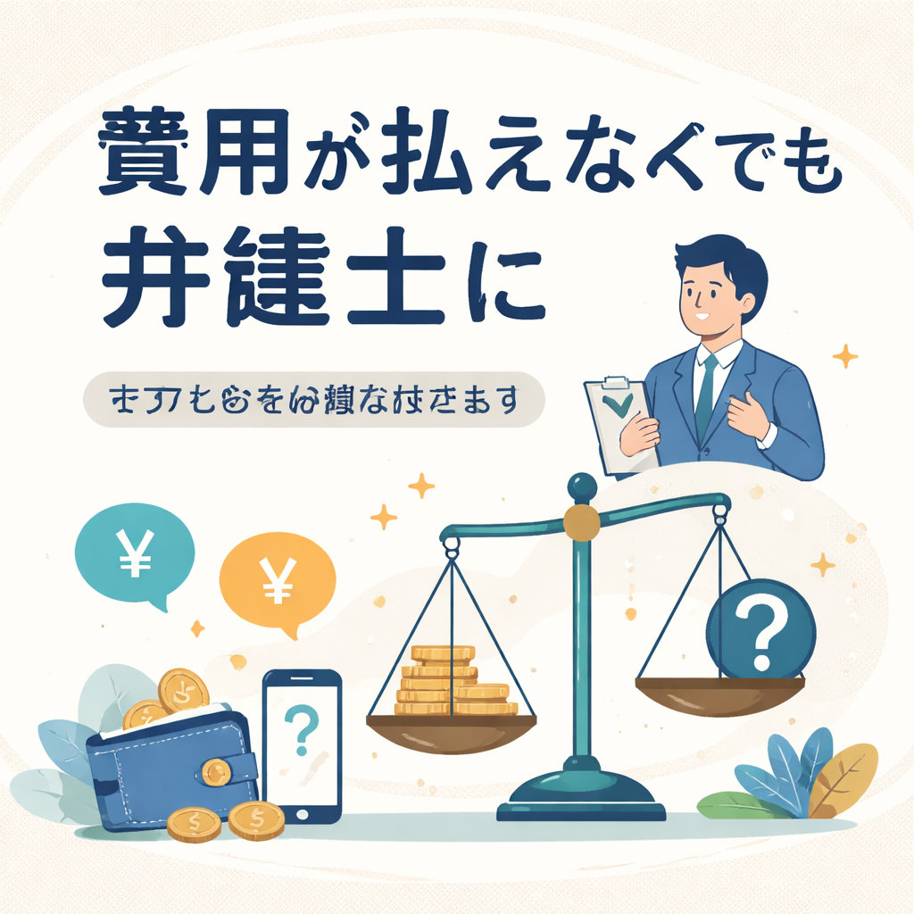 費用が払えなくても弁護士にアクセスする方法はあります